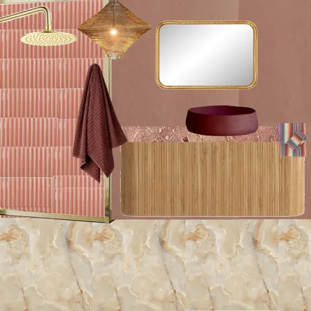 Bath - Terracotta Interior Design Mood Board by dl2407 on Style Sourcebook