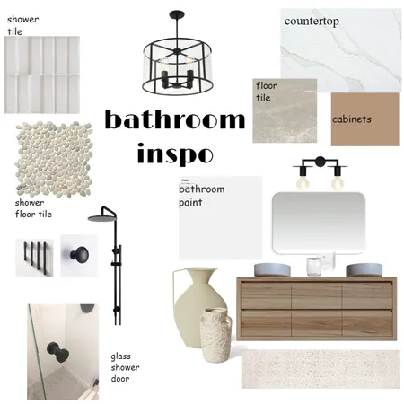 Hannah's Bathroom Mood Board Reno Interior Design Mood Board by harpercoledesign on Style Sourcebook