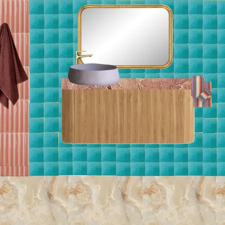 Bath - Aqua + Lilac Interior Design Mood Board by dl2407 on Style Sourcebook