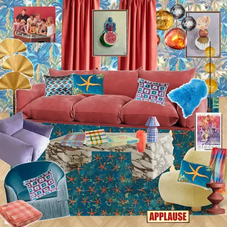 Cinema Vintage Interior Design Mood Board by dl2407 on Style Sourcebook