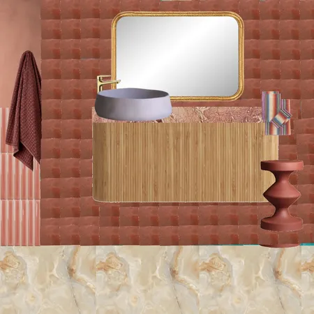 Bath - Terracotta Interior Design Mood Board by dl2407 on Style Sourcebook