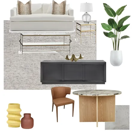 Living Room/Dining Interior Design Mood Board by courtneychristiecaraco on Style Sourcebook