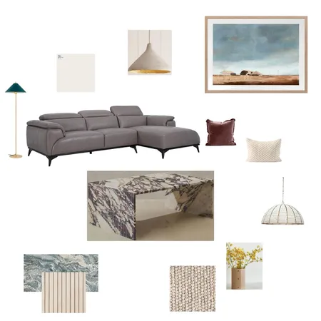 Lounge room Interior Design Mood Board by WabiSabi Co. on Style Sourcebook