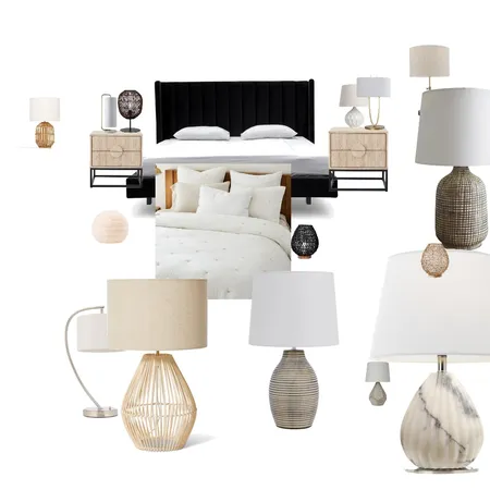 bedroom table lamps Interior Design Mood Board by lauramonforte@bigpond.com on Style Sourcebook