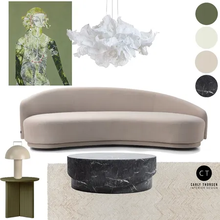 Green living Interior Design Mood Board by Carly Thorsen Interior Design on Style Sourcebook