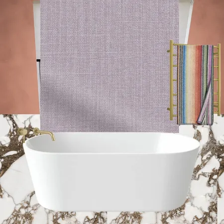 Coral Bathroom Shade Interior Design Mood Board by dl2407 on Style Sourcebook