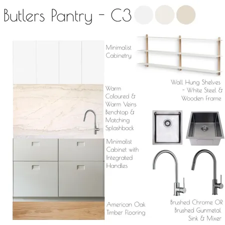 Hunter Valley - Butlers Pantry C3 Interior Design Mood Board by Libby Malecki Designs on Style Sourcebook
