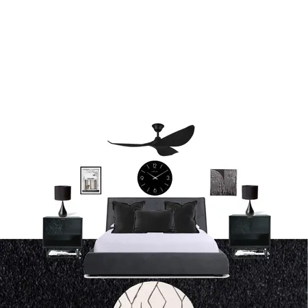 modern bedroom set Interior Design Mood Board by Kitzy Design on Style Sourcebook