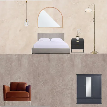 Downstairs Bedroom 1 Interior Design Mood Board by Cookswood Abode on Style Sourcebook