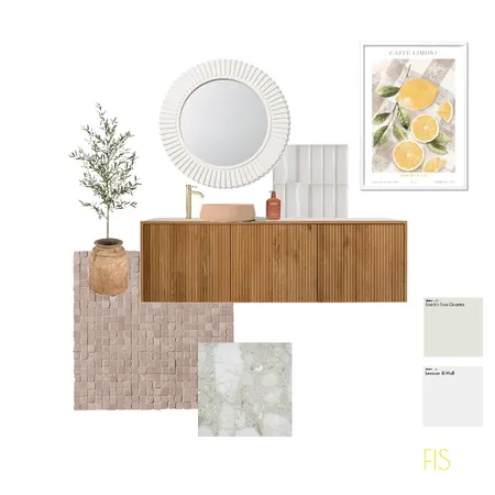 Lemon Powder Interior Design Mood Board by Fenton & Slate on Style Sourcebook