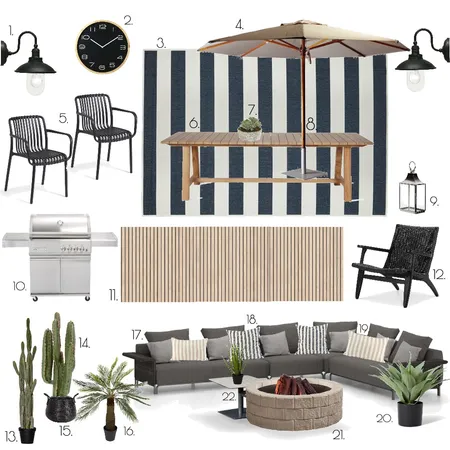 Module 9 the indoors outdoors Interior Design Mood Board by lwood on Style Sourcebook