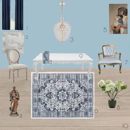 Dining Module 9 Interior Design Mood Board by dolphitash on Style Sourcebook