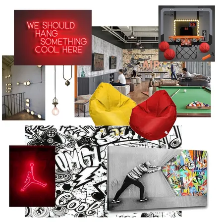 youth room1 Interior Design Mood Board by darcievoorhees on Style Sourcebook