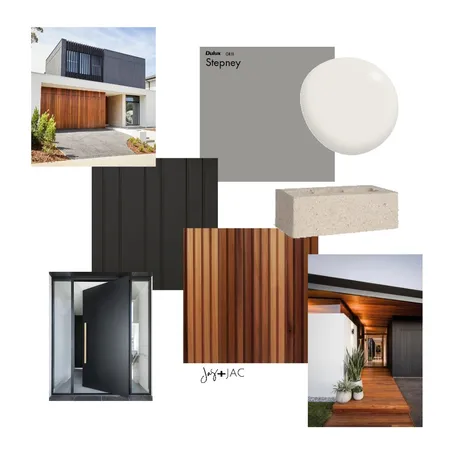 Blackburn External Façade Interior Design Mood Board by Jas and Jac on Style Sourcebook