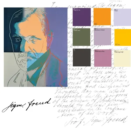 Who u are, Dr.Freud? Шапка Interior Design Mood Board by Fraulizz on Style Sourcebook