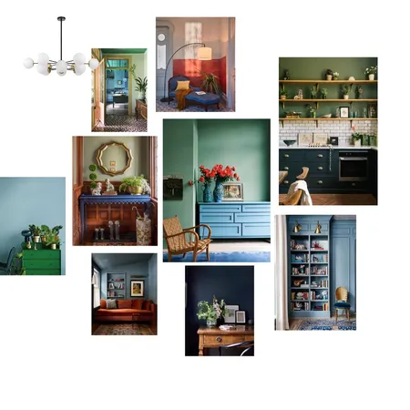 SPLIT COMPLEMENTARY Interior Design Mood Board by Lakshmi on Style Sourcebook