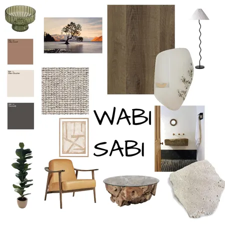 Wabi Sabi Module 3 Interior Design Mood Board by Jlp426 on Style Sourcebook