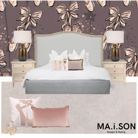 Ballerina Themed Bedroom Interior Design Mood Board by JanetM on Style Sourcebook