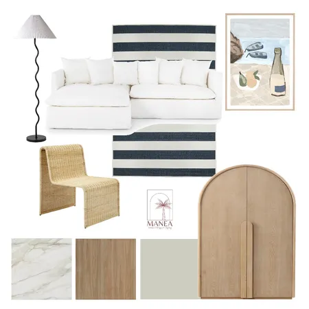 Modern Coastal Interior Design Mood Board by Manea Interior Design & Styling on Style Sourcebook