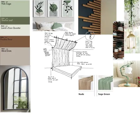 Jamia's Room Interior Design Mood Board by Trin-Decor on Style Sourcebook