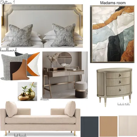 Nnamdi madams room 1 Interior Design Mood Board by Oeuvre designs on Style Sourcebook