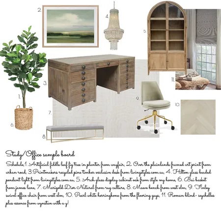 study sample board Interior Design Mood Board by marwak on Style Sourcebook