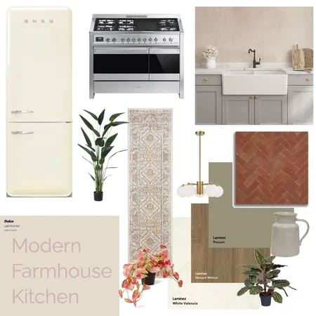 Modern Farmhouse Kitchen Interior Design Mood Board by AngieSarahDesigns on Style Sourcebook