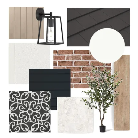 Modern Classic Exterior Palette Interior Design Mood Board by ponderhome on Style Sourcebook