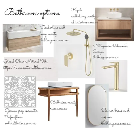 Tamara Bathroom inspiration Interior Design Mood Board by DesignbyFussy on Style Sourcebook