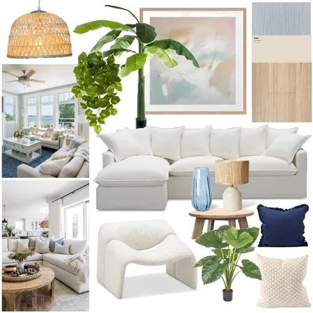 Coastal Lounge Interior Design Mood Board by Luxuries By Loz on Style Sourcebook