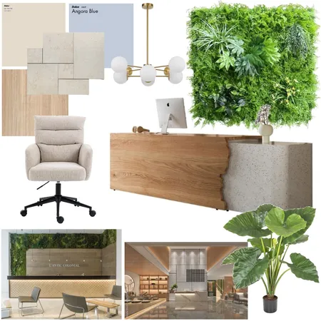 Hotel Reception Interior Design Mood Board by Luxuries By Loz on Style Sourcebook