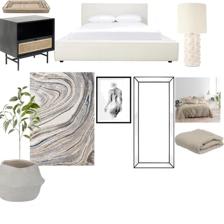 guest bedroom Interior Design Mood Board by giacinta_f@hotmail.com on Style Sourcebook