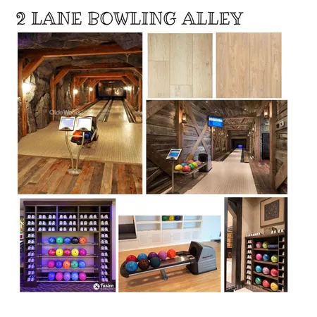 BOWLING ALLEY Interior Design Mood Board by JSR on Style Sourcebook