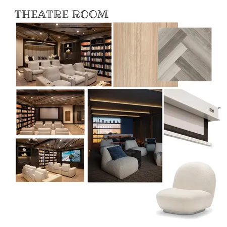THEATRE ROOM Interior Design Mood Board by JSR on Style Sourcebook
