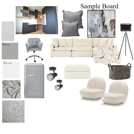 Sample Board for the Pj Lounge Interior Design Mood Board by Hundz_interiors on Style Sourcebook