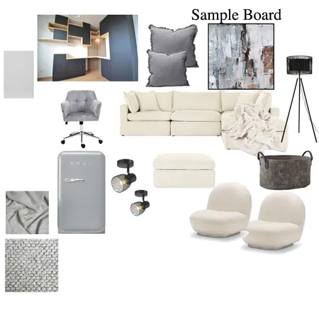 Sample Board for the Pj Lounge Interior Design Mood Board by Hundz_interiors on Style Sourcebook