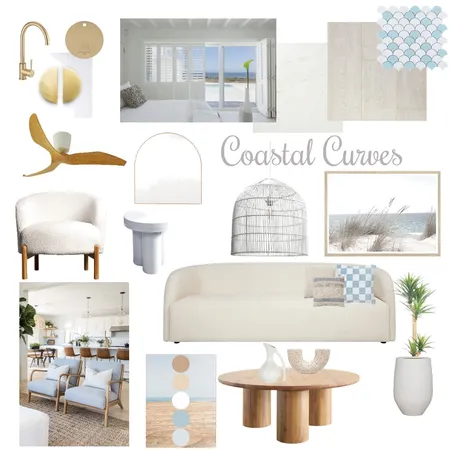Coastal Curves Interior Design Mood Board by KarenMcMillan on Style Sourcebook
