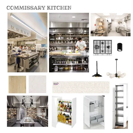 COMMISSARY KITCHEN Interior Design Mood Board by JSR on Style Sourcebook