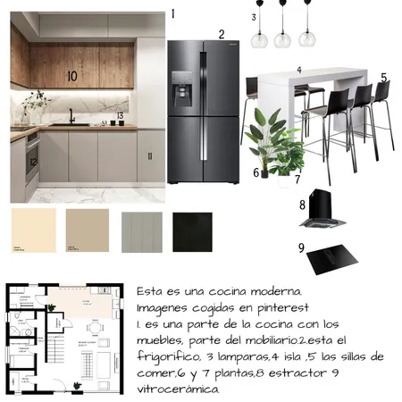cocina Interior Design Mood Board by itskekedesign on Style Sourcebook
