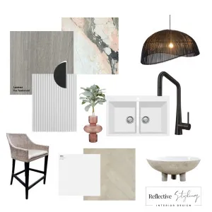 Kitchen Interior Design Mood Board by Reflective Styling on Style Sourcebook