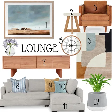 LOUNGE PAGE 1 Interior Design Mood Board by Jenny-Lynne on Style Sourcebook
