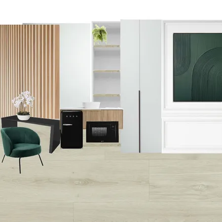 Hotel Kitchen wood green Interior Design Mood Board by MYSA on Style Sourcebook