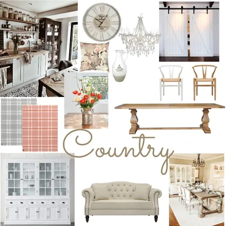 Country Style A Interior Design Mood Board by Michelle Boyd on Style Sourcebook