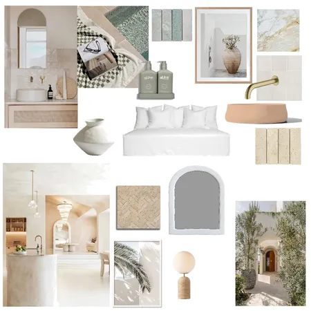Mediterranean Oasis Interior Design Mood Board by Lauren on Style Sourcebook