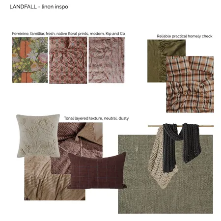 Landfall bed linen Interior Design Mood Board by Susan Conterno on Style Sourcebook