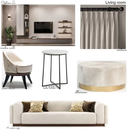 Nnamdi living room 2 Interior Design Mood Board by Oeuvre designs on Style Sourcebook