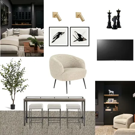salle TV 2 Interior Design Mood Board by tidiora on Style Sourcebook