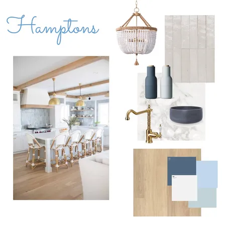 Hamptons Kitchen Interior Design Mood Board by melissabarnes456@gmail.com on Style Sourcebook