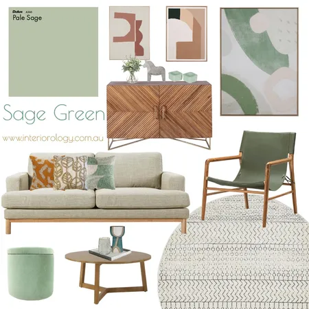 Sage Green 2024 Interior Design Mood Board by interiorology on Style Sourcebook