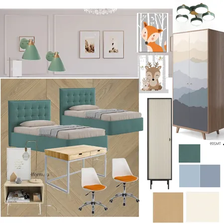 Детская комната скандинавский стиль + неоклассика Interior Design Mood Board by Darina2121 on Style Sourcebook
